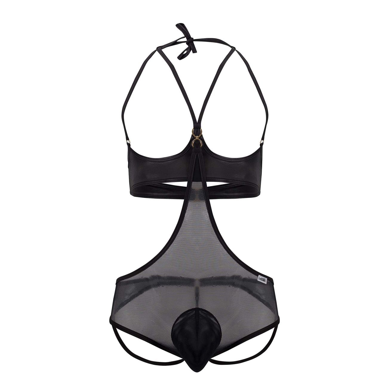 CandyMan 99653 Mesh Bodysuit Black