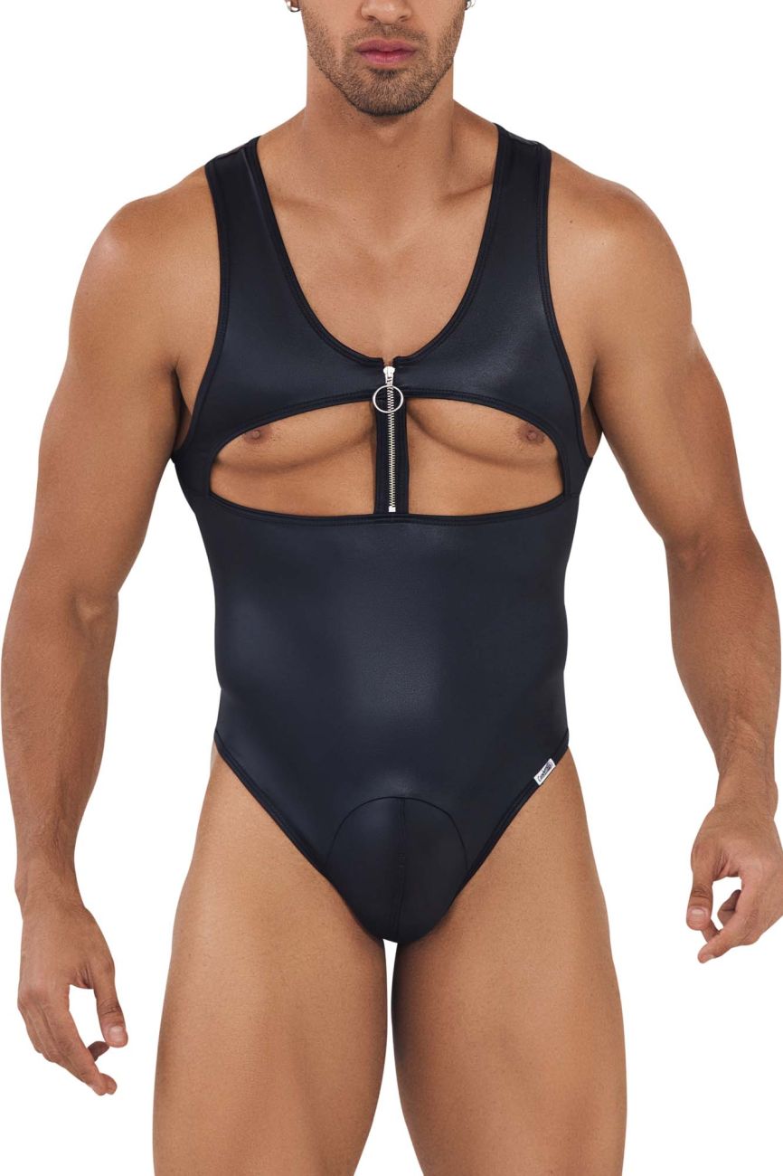 CandyMan 99728 Work-N-Out Bodysuit Black