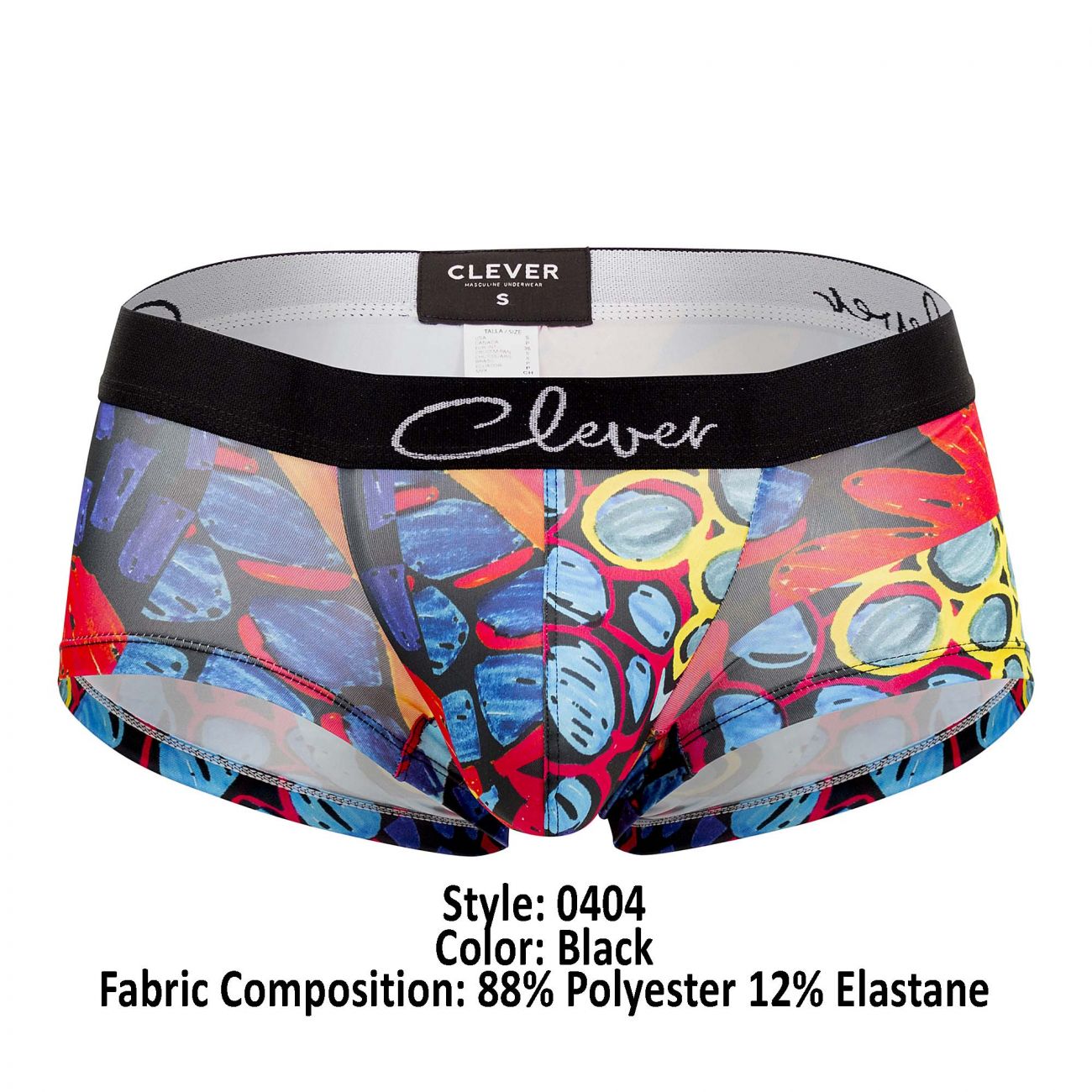 Clever 0404 Lucidity Trunks Black Multi