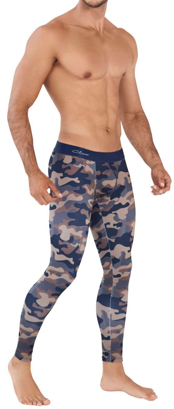 Clever 0427 Action Athletic Pants Brown