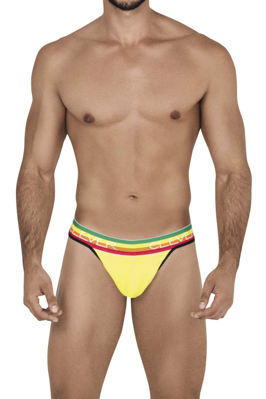Clever 0569-1 Elements Thongs Yellow