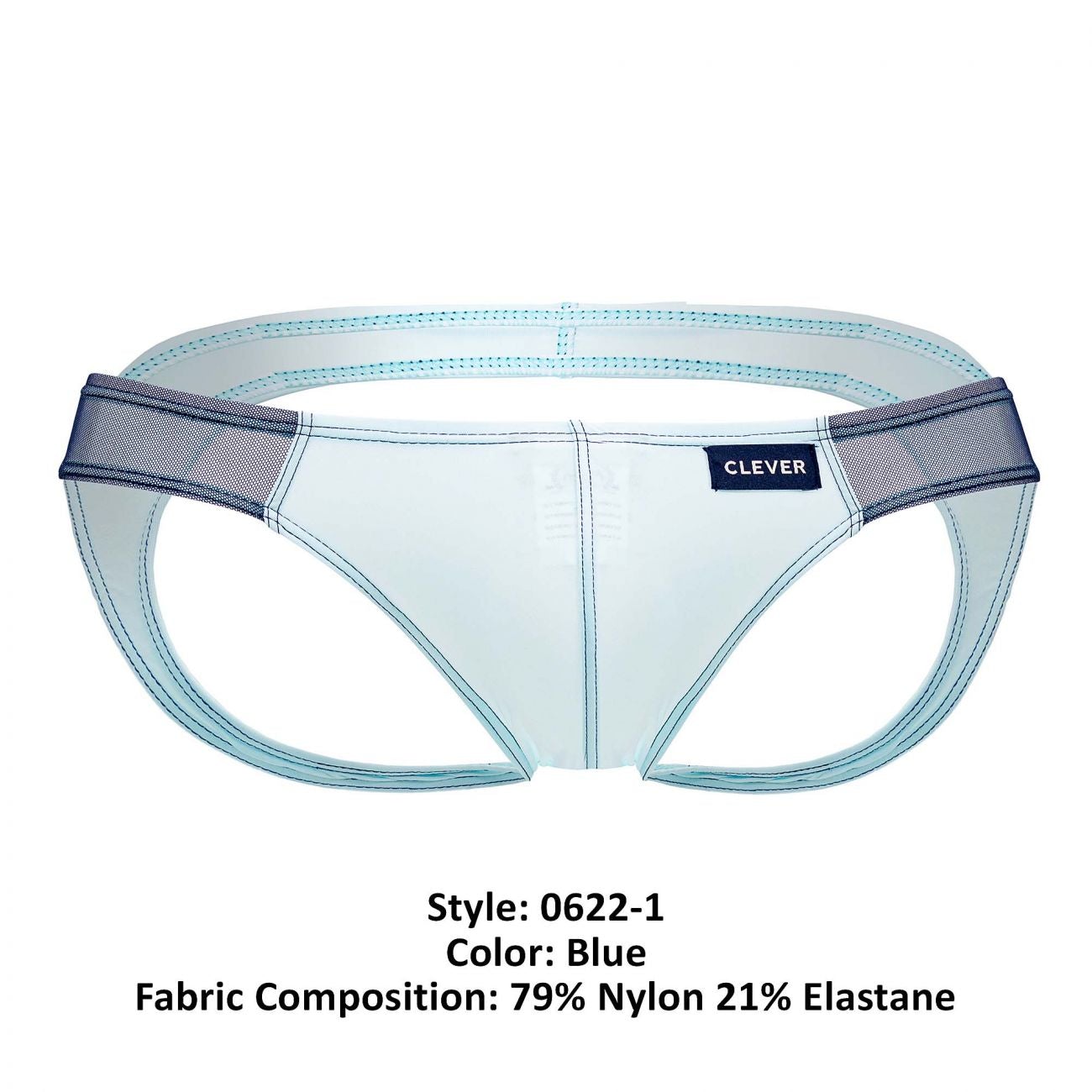 Clever 0622-1 Air Jockstrap Blue