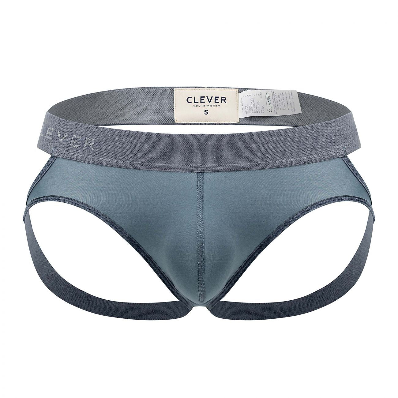 Clever 0902 Lighting Jockstrap Gray