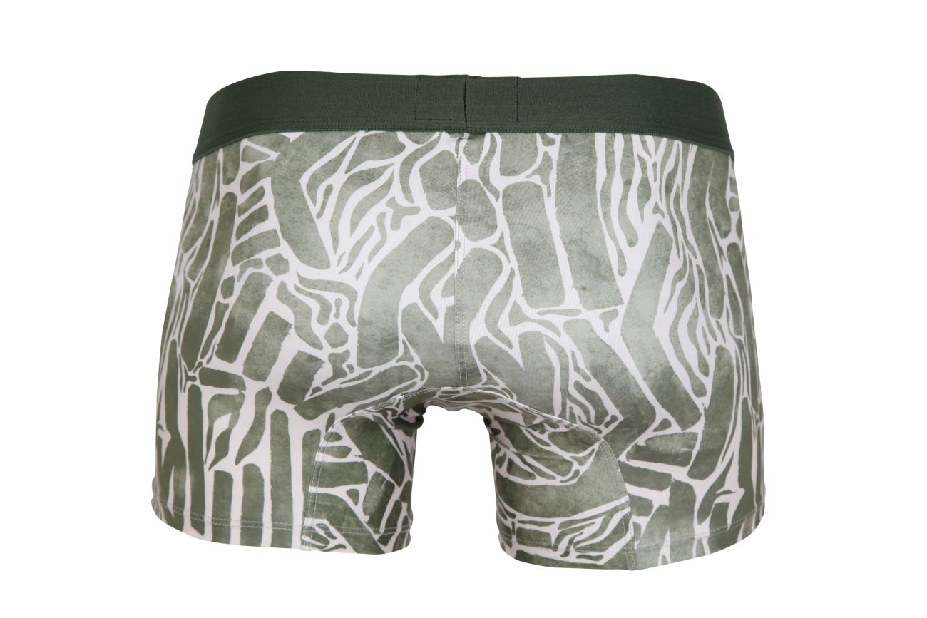 Clever 1129 Inner Trunks Green Print