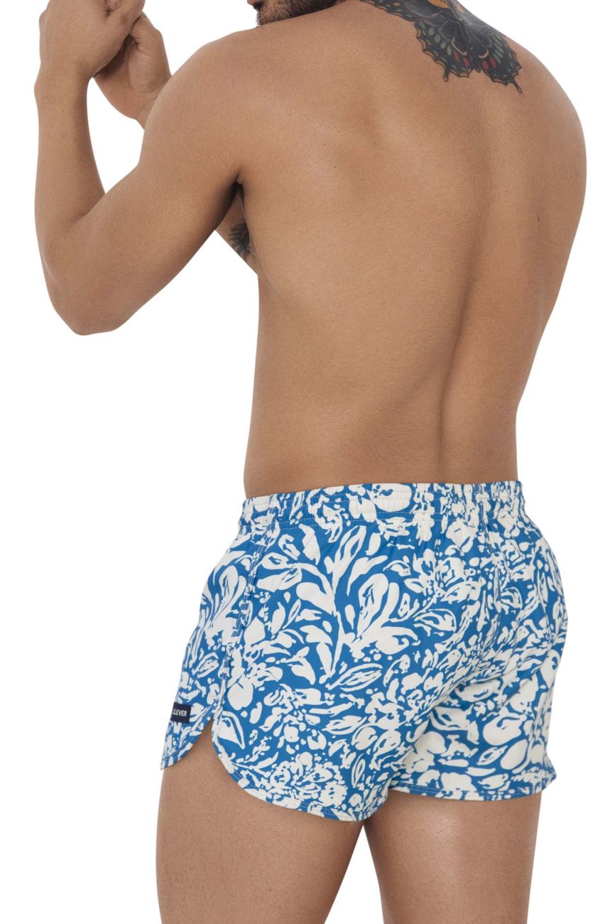 Clever 1244 Adriel Swim Trunks Blue