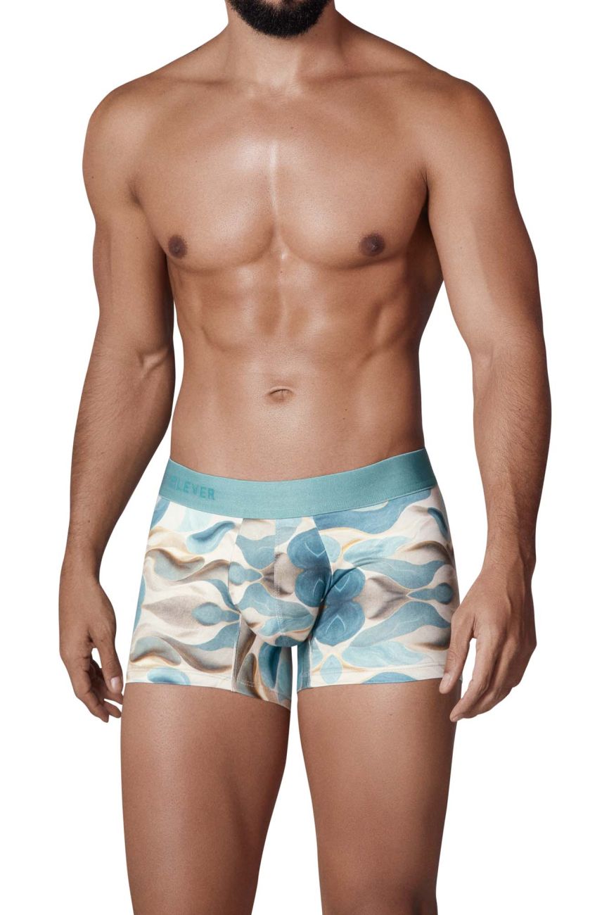 Clever 1318 Sand Trunks Beige Print