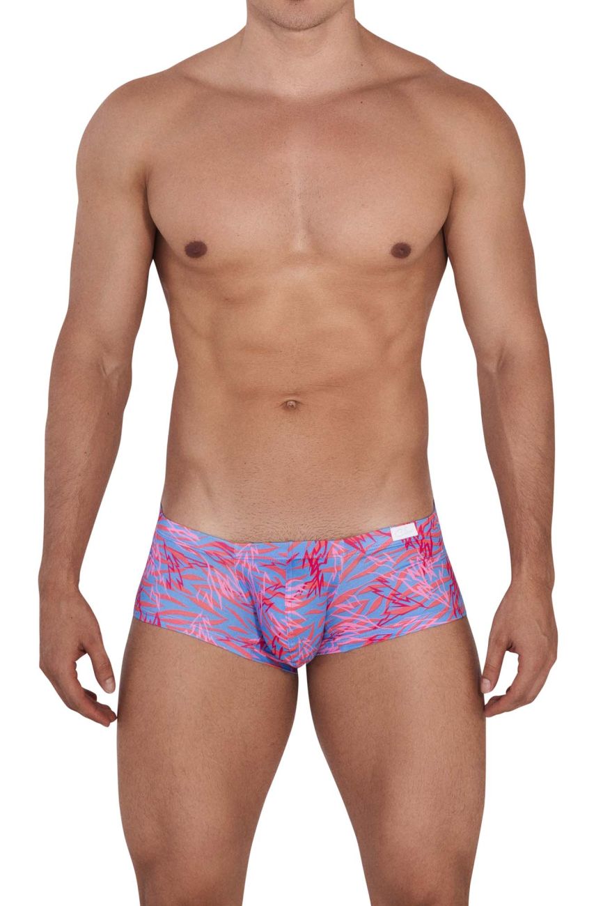 Clever 1417 Descent Trunks Fuchsia Print