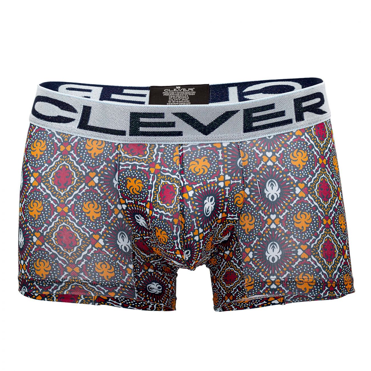 Clever 2442 Tradition Boxer Briefs Blue Multi