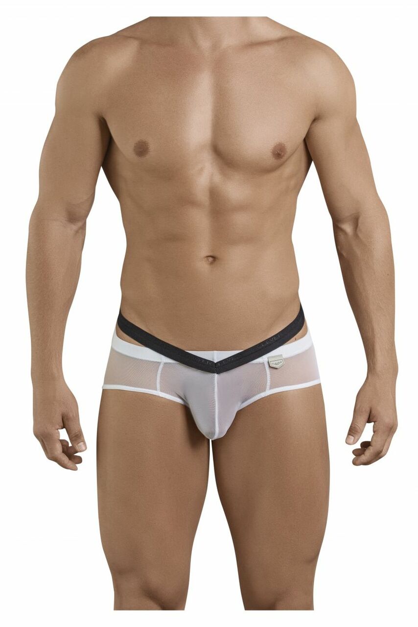 Mens Gorgeous Latin Bikini Briefs White