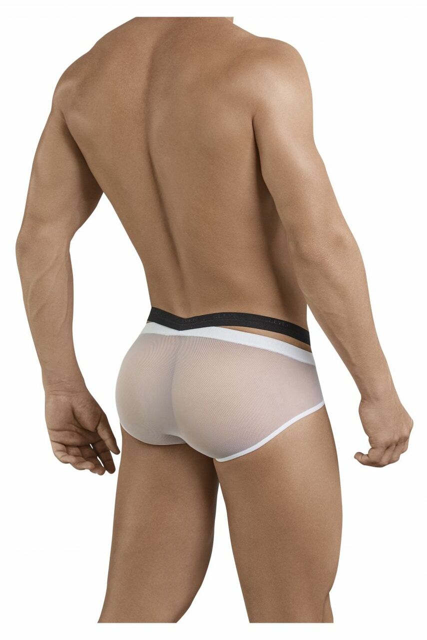 Mens Gorgeous Latin Bikini Briefs White