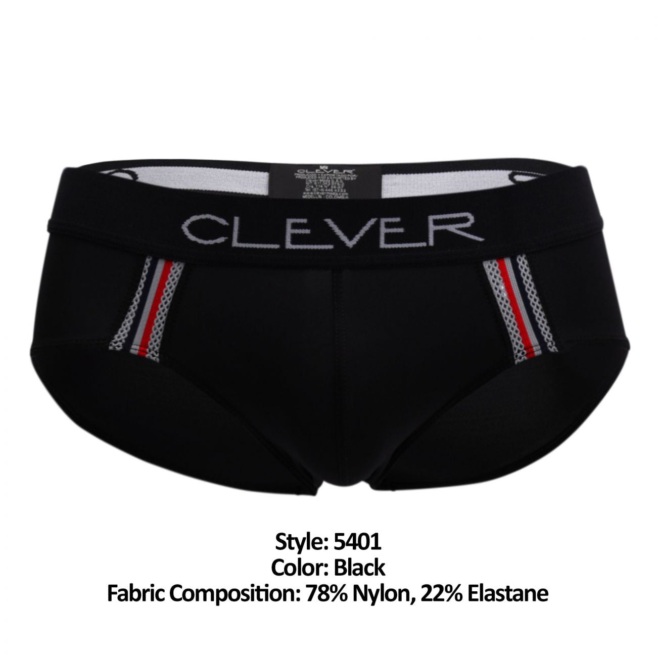 Clever 5401 Vibes Briefs Black