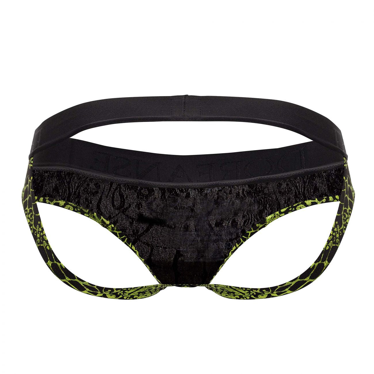 Doreanse 1262-PRN Space Venom Jockstrap Green Printed