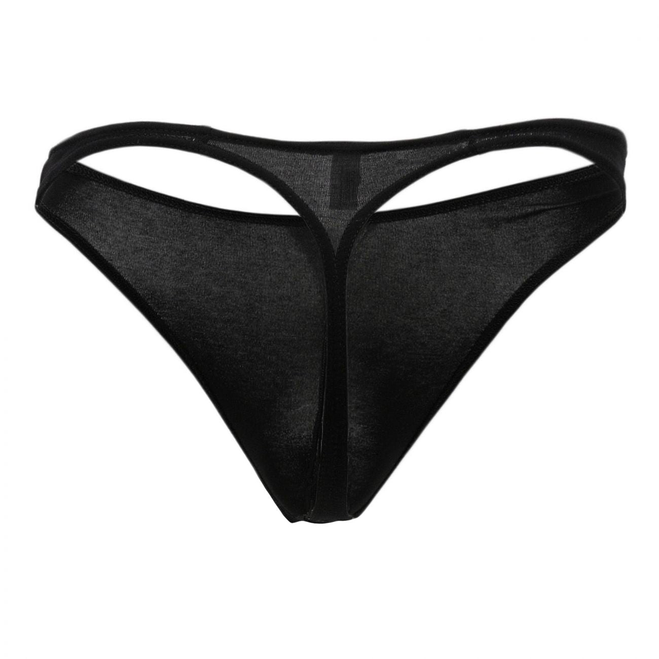 Doreanse 1280-BLK Hang-loose Mens Thong Black