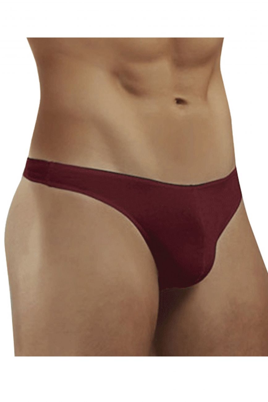 Doreanse 1280-BRD Hang-loose Mens Thong Bordeaux