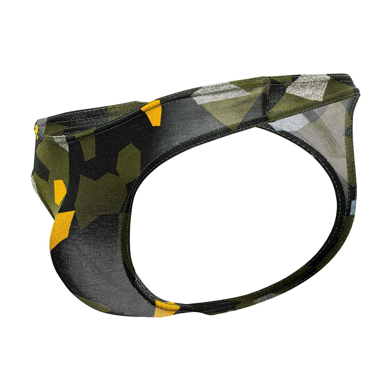 Doreanse 1303-PRN Camosaic Mens Thong Green