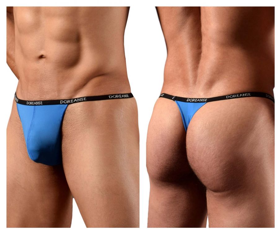 Doreanse 1390-BLU Aire Thongs Cobalt Blue