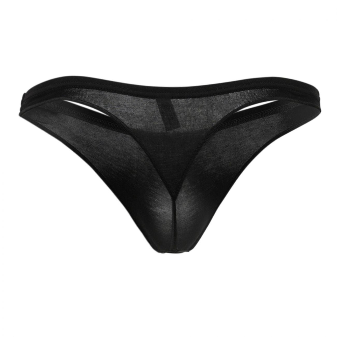 Doreanse 1392-BLK Euro Mens Thong Black