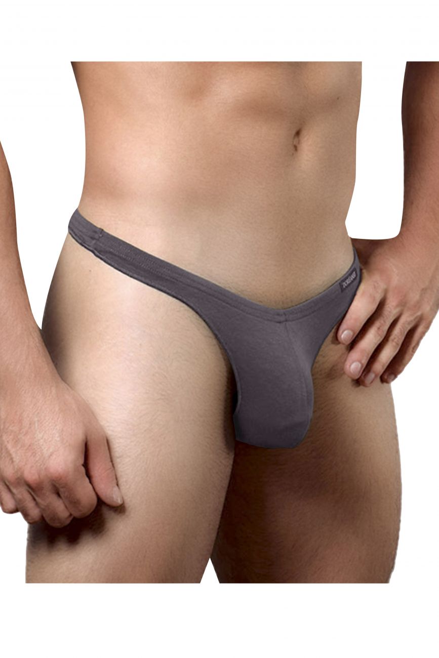 Doreanse 1392-SMK Euro Mens Thong Smoke