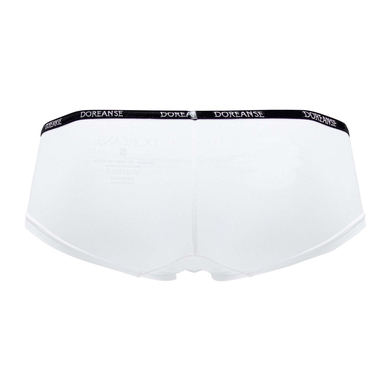 Doreanse 1781-WHT Naked Mini Trunk Color White Plus Sizes