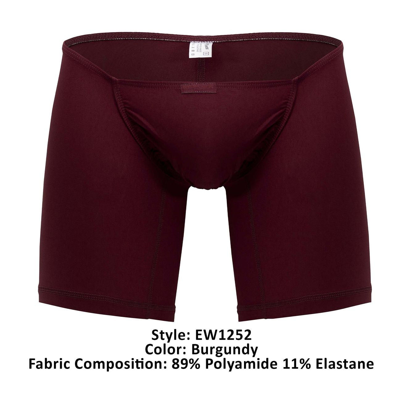 ErgoWear EW1252 FEEL GR8 Boxer Briefs Burgundy