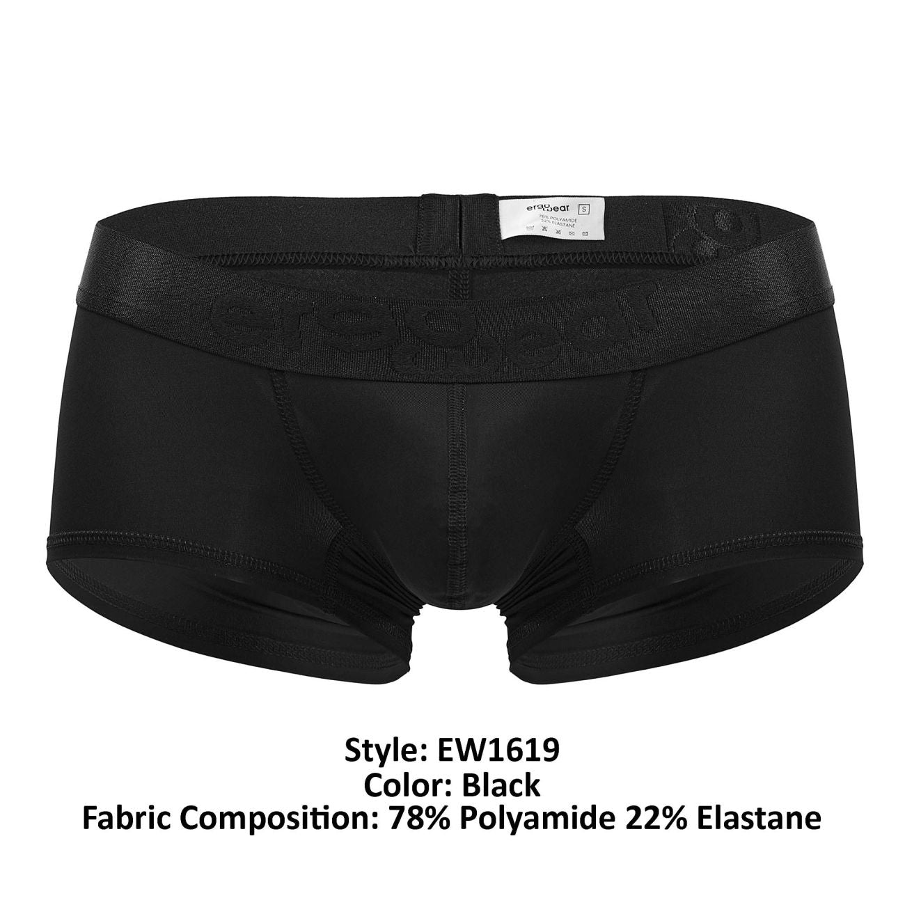 ErgoWear EW1619 MAX XX Trunks Black