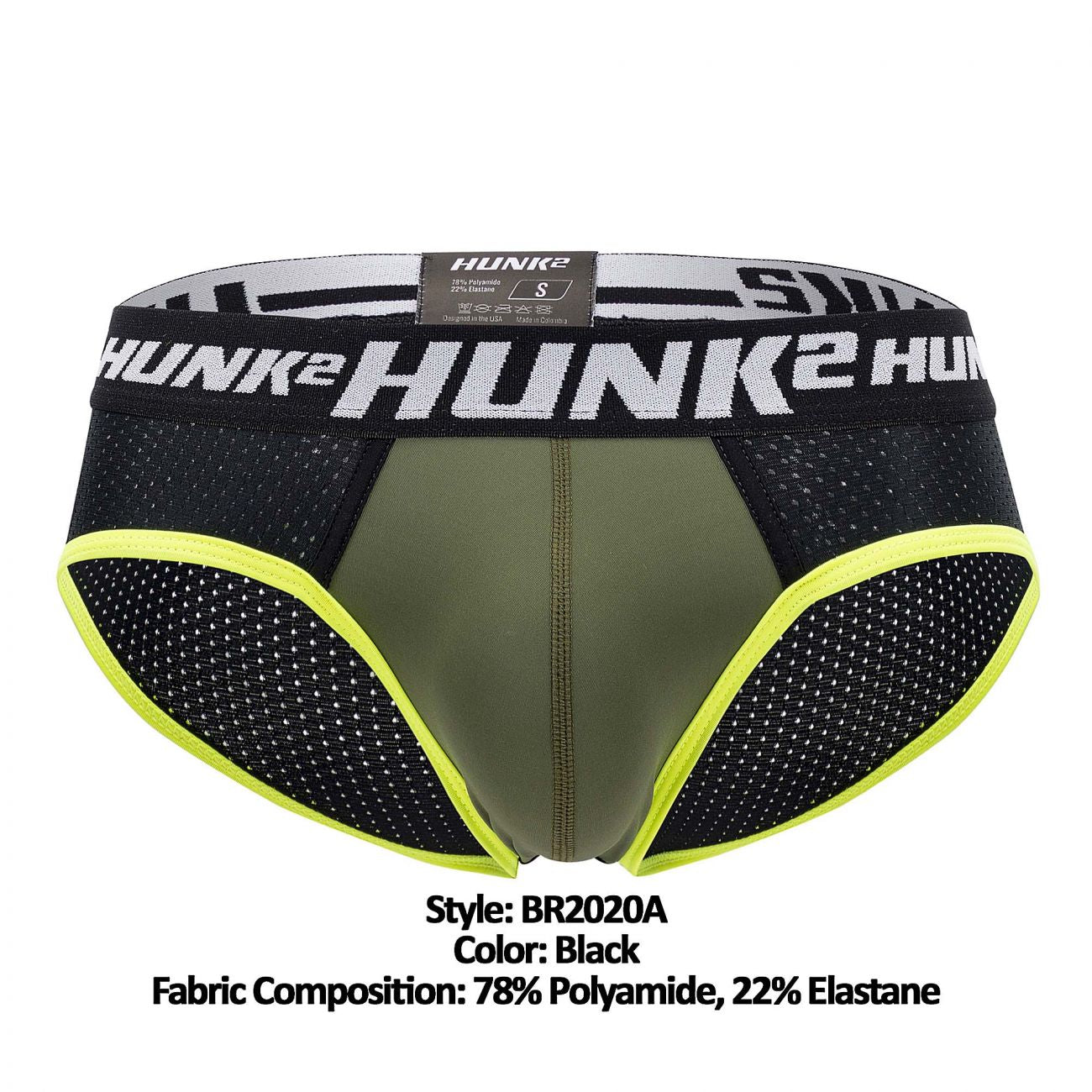 HUNK2 BR2020A Adonis Neonlicht² Briefs