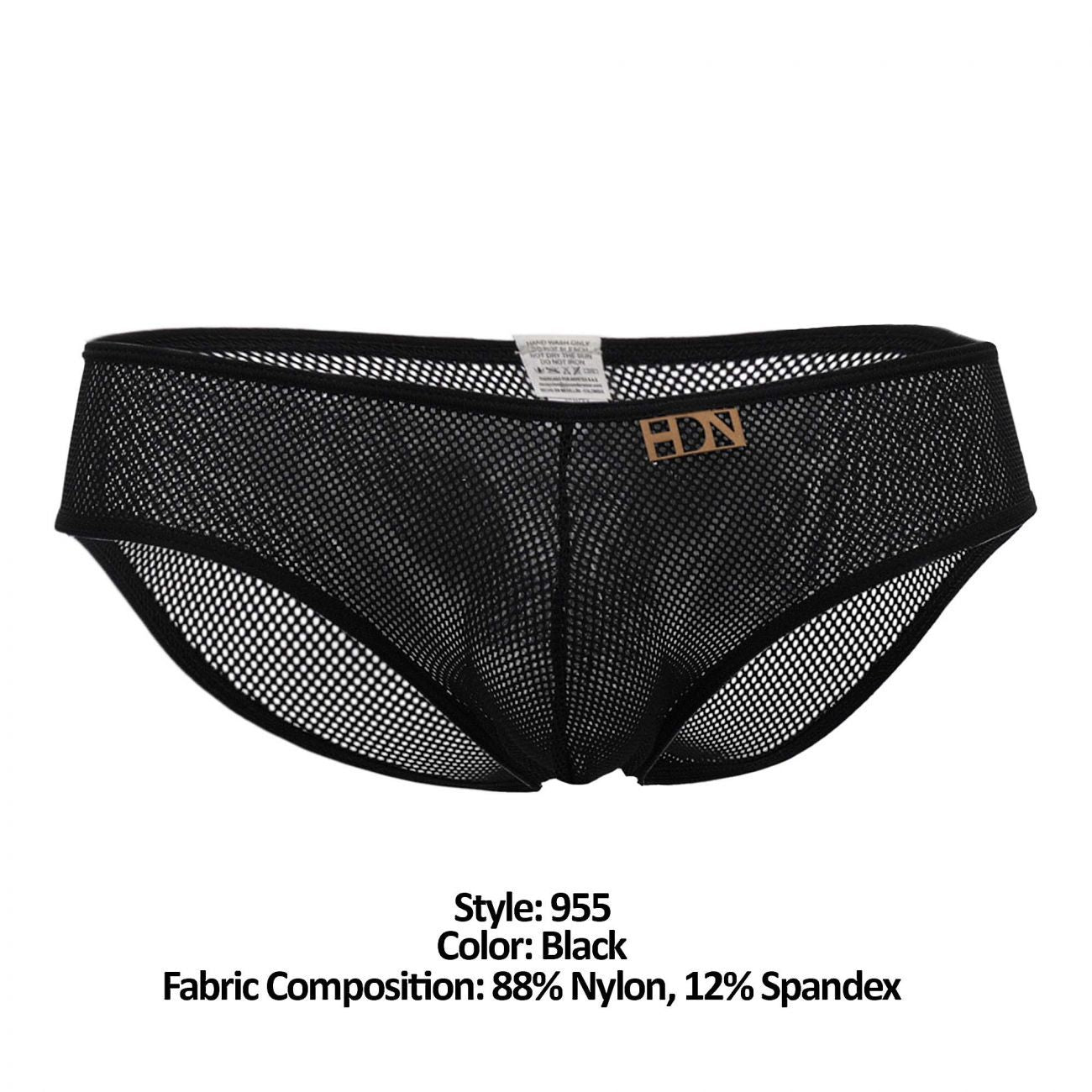 Hidden 955 Mesh Briefs Black