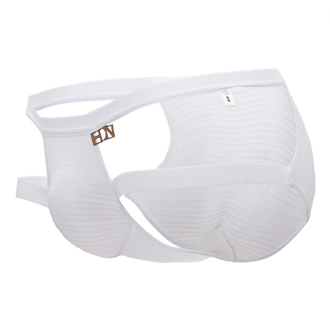 Hidden 958 Open Side Briefs White