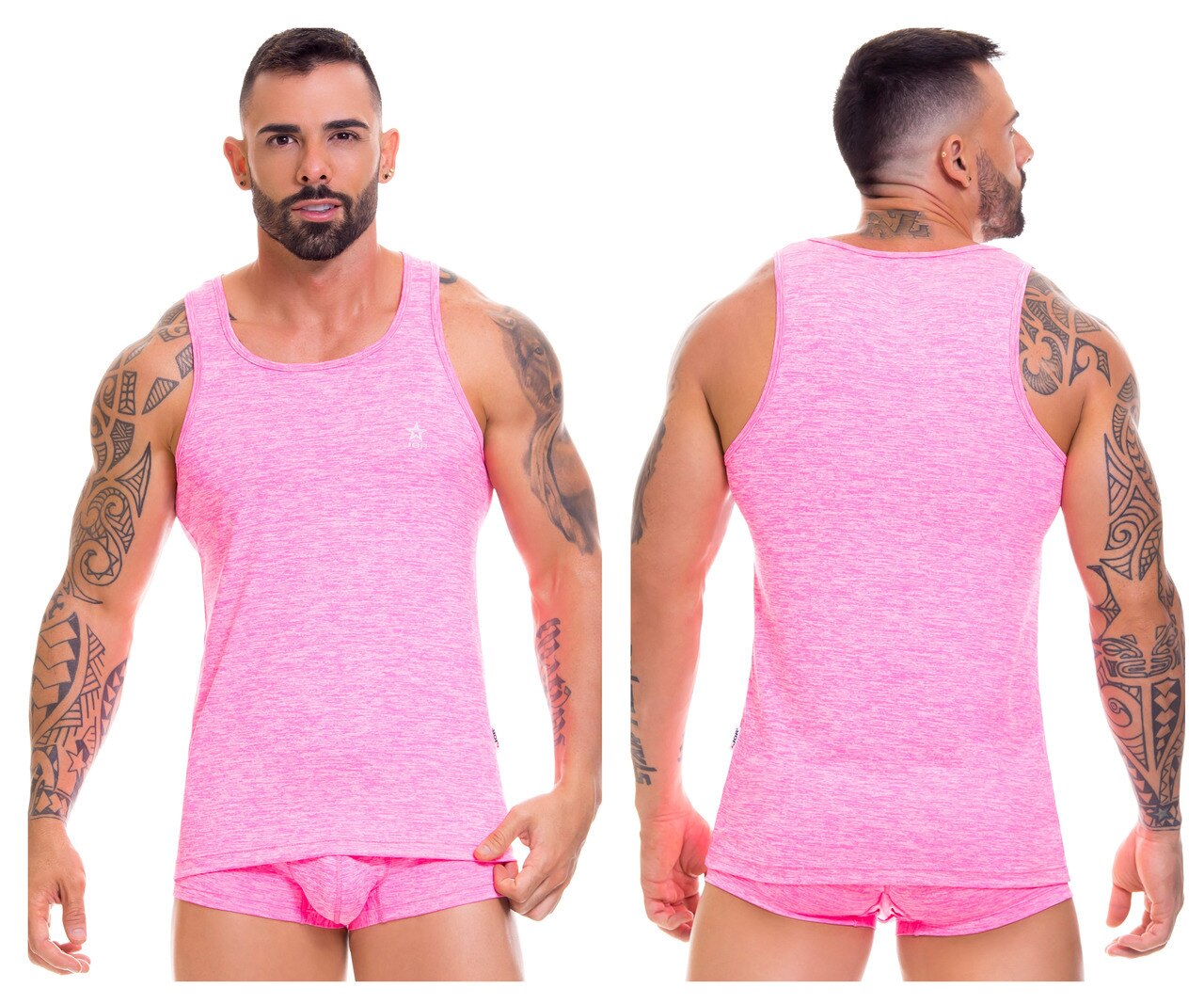 SALE - Mens Pop Tank Top Pink