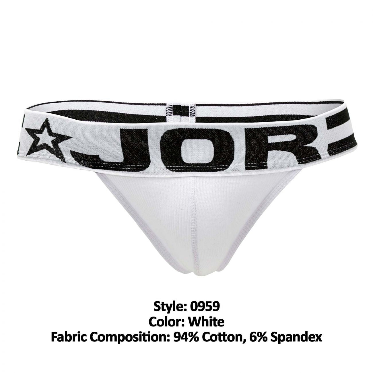 JOR 0959 Arizona Thongs White