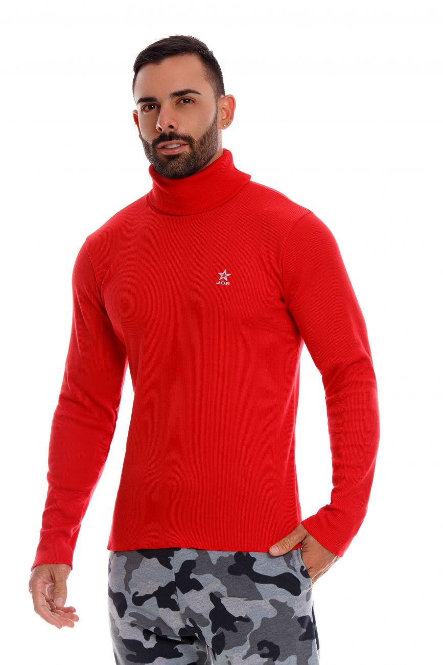 JOR 0961 Arizona Long Sleeve Tank Top Red