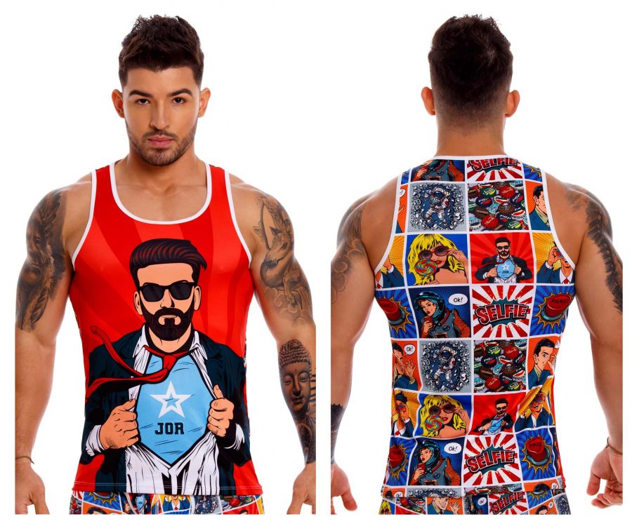 JOR 1134 Comic Tank Top
