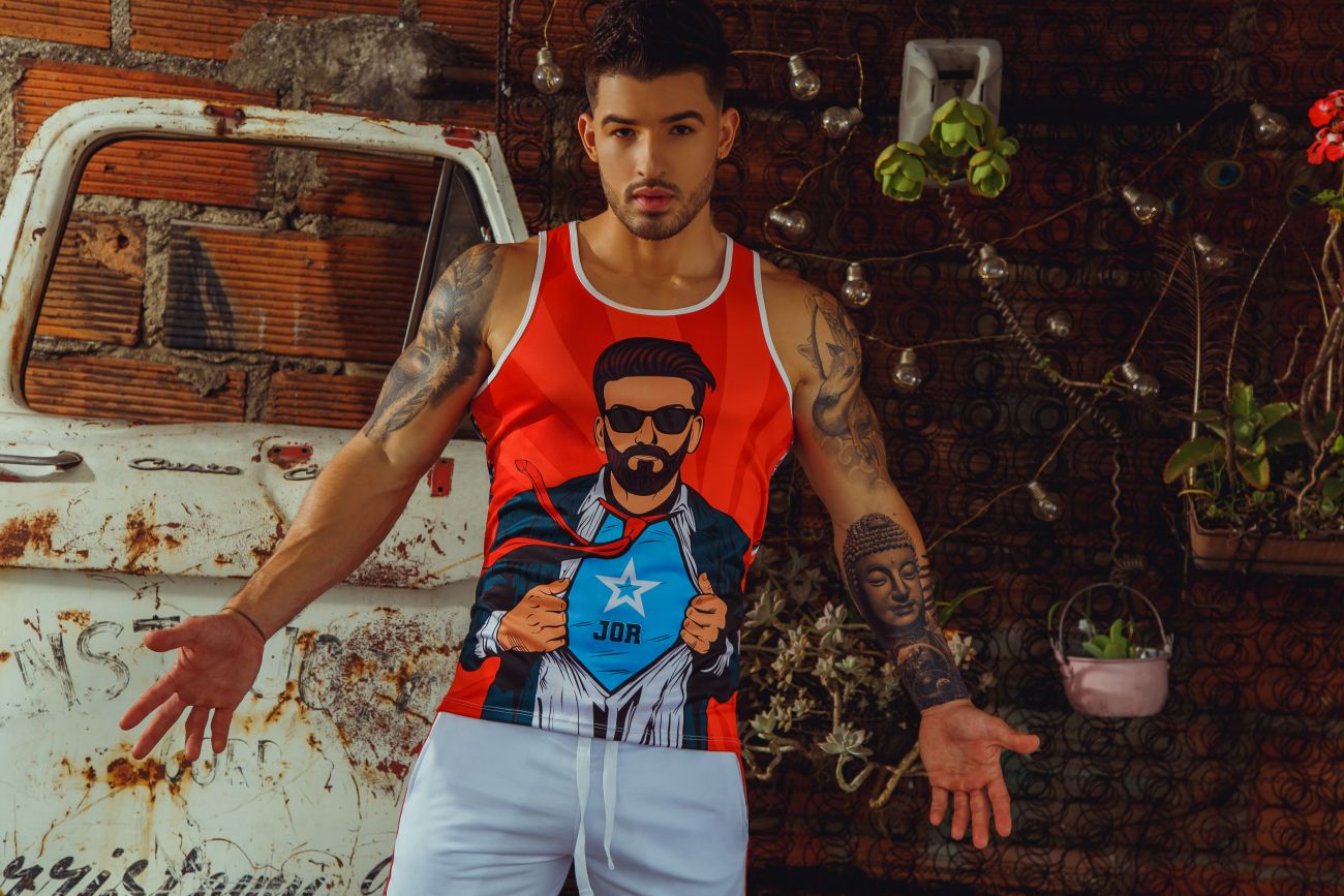 JOR 1134 Comic Tank Top