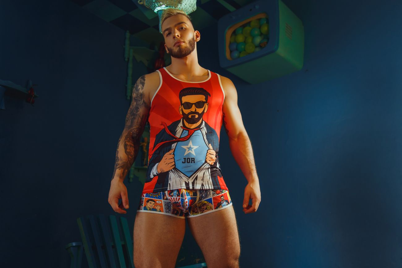 JOR 1134 Comic Tank Top