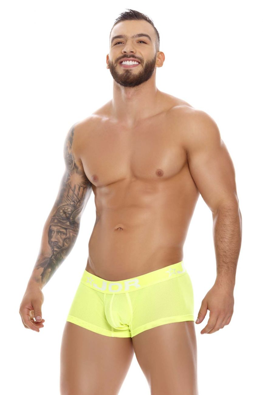 JOR 1208 Mediterraneo Trunks Neon Green