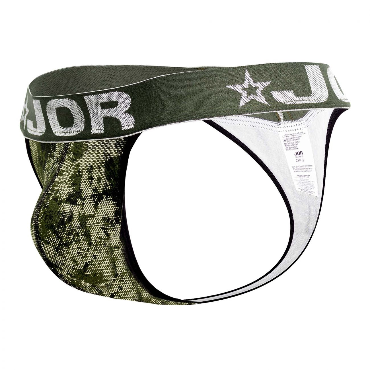 JOR 1219 Army Thongs Green