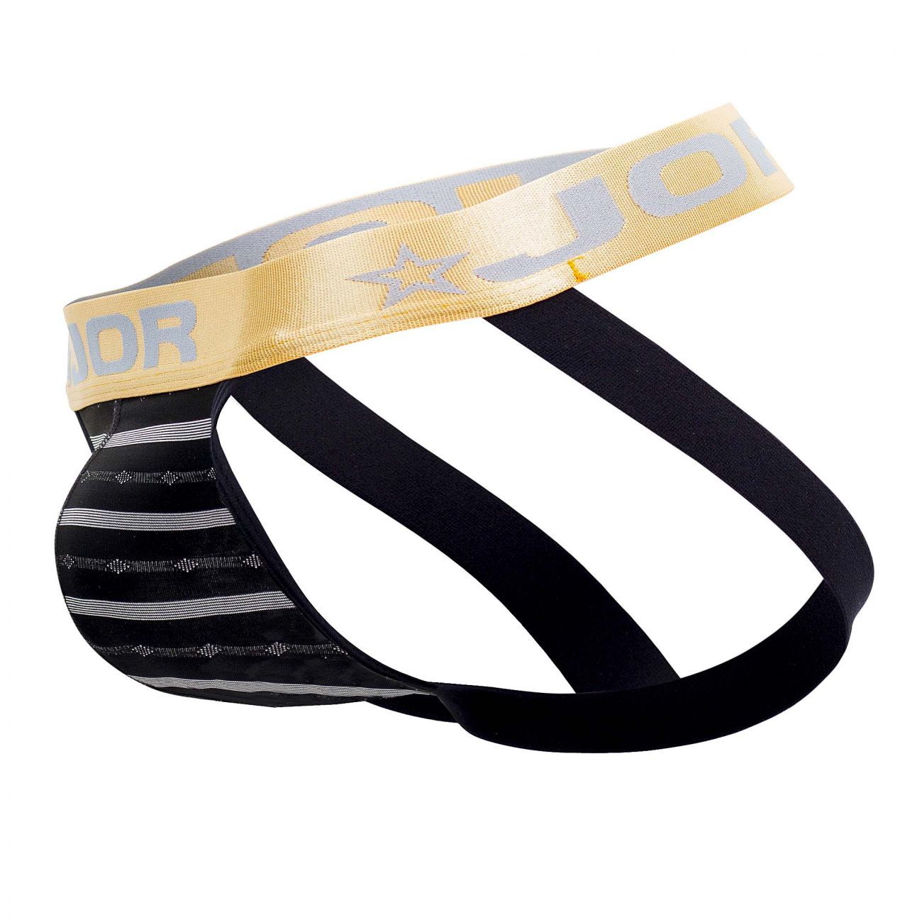 JOR 1367 Texas Jockstrap Black