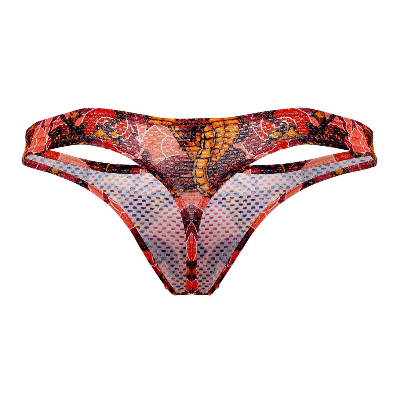 JOR 1522 Warrior Thongs Coral Printed