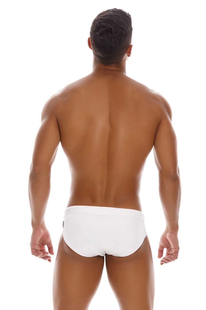 JOR 1553 Pride Swim Briefs White