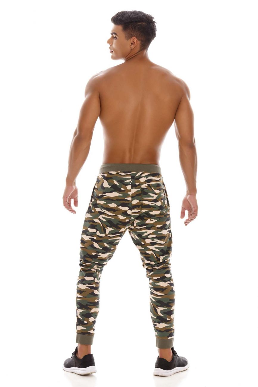 JOR 1591 Combat Athletic Pants Green Camo Printed