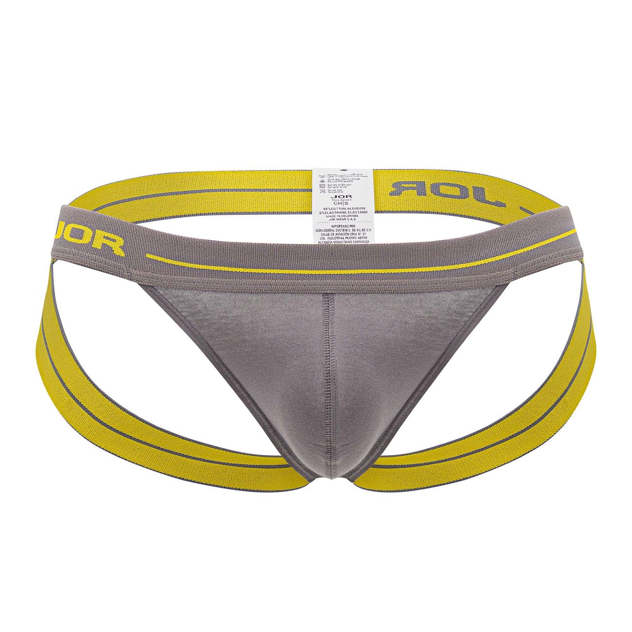 JOR 1838 Daily Jockstrap Gray