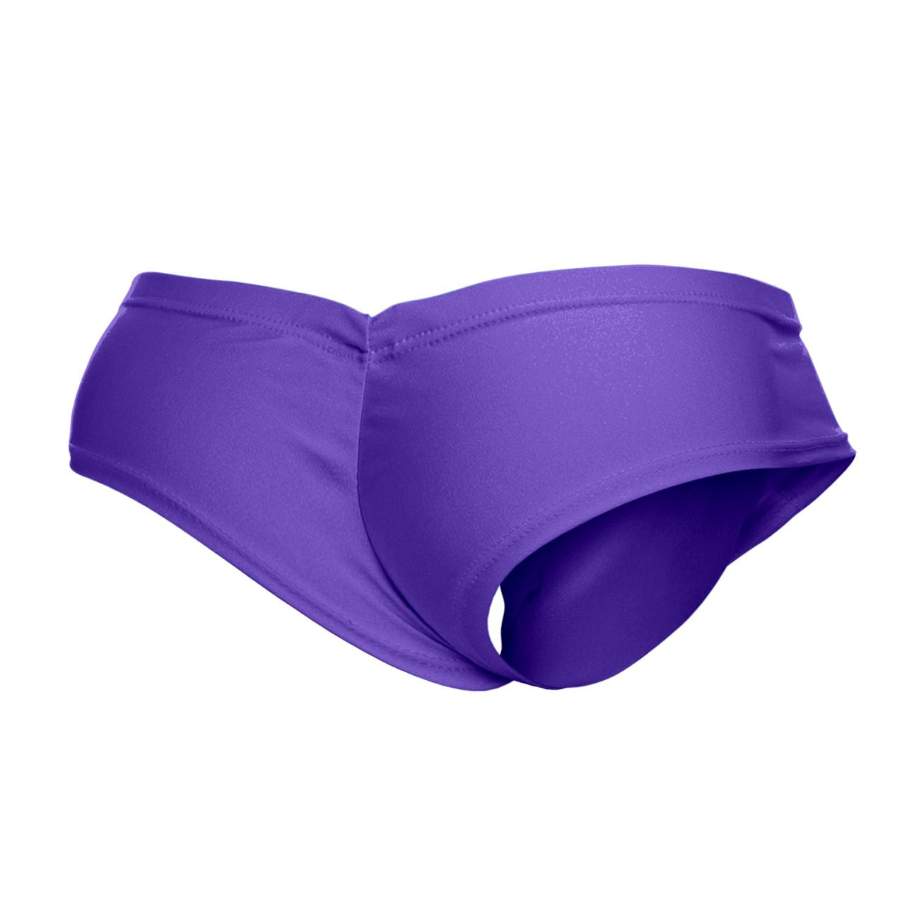 JUSTIN+SIMON XSJ22 Cheek Briefs Purple Plus Sizes