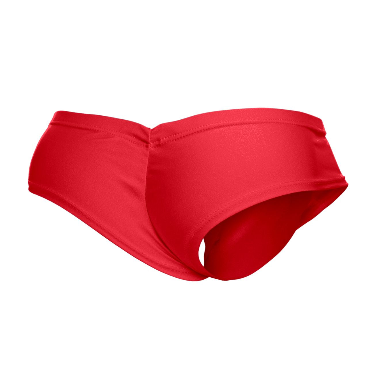 JUSTIN+SIMON XSJ22 Cheek Briefs Red Plus Sizes