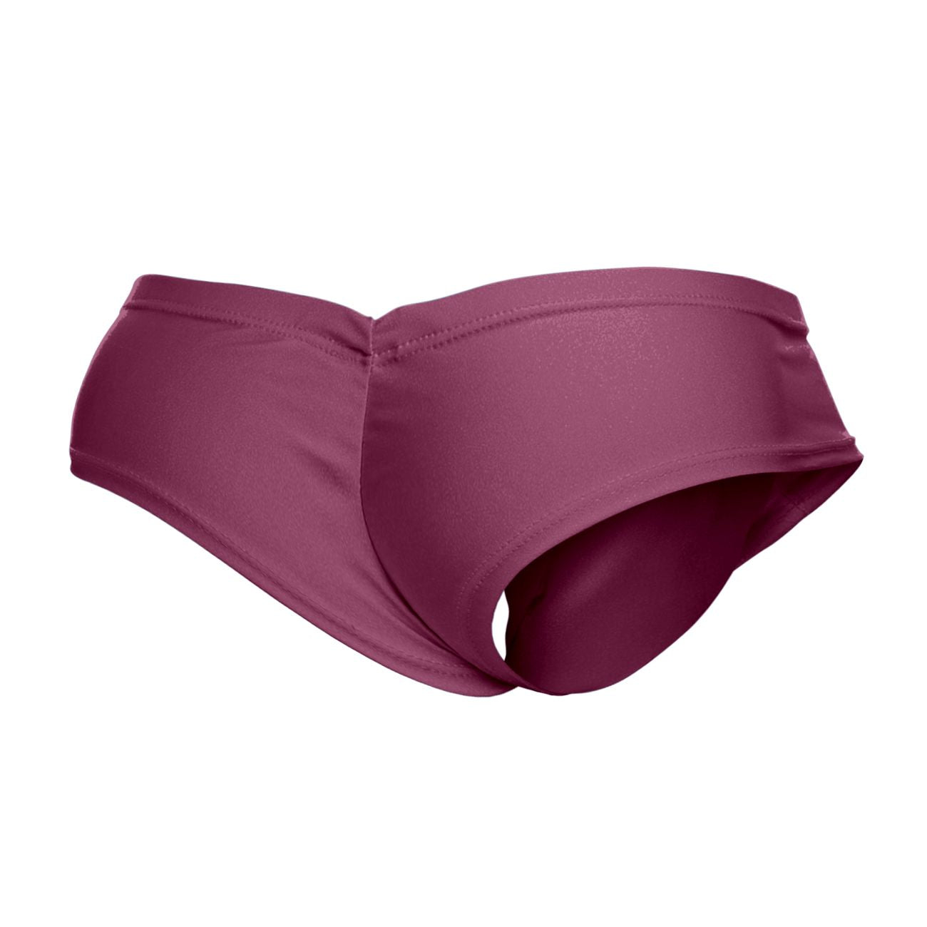 JUSTIN+SIMON XSJ22 Cheek Briefs Wine Plus Sizes