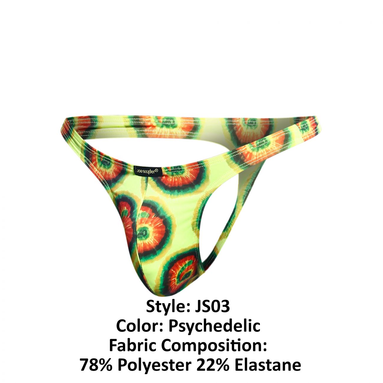 Joe Snyder JS03 Thong Psychedelic