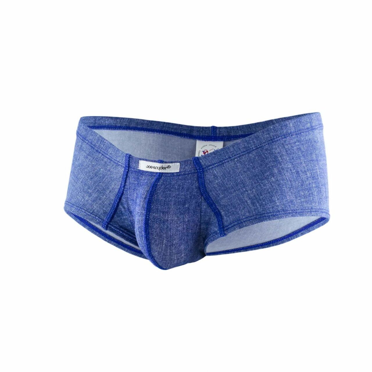 SALE - Mens Denim Look Cheek Boxer Briefs Blue