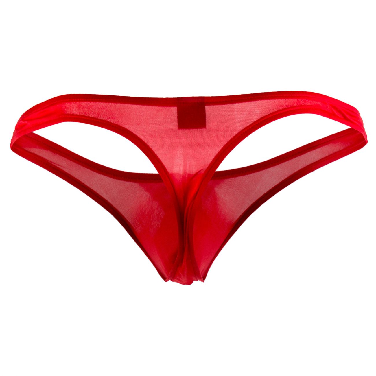 Magic Silk 4306 Silk Knit Mini Pouch Thong Red