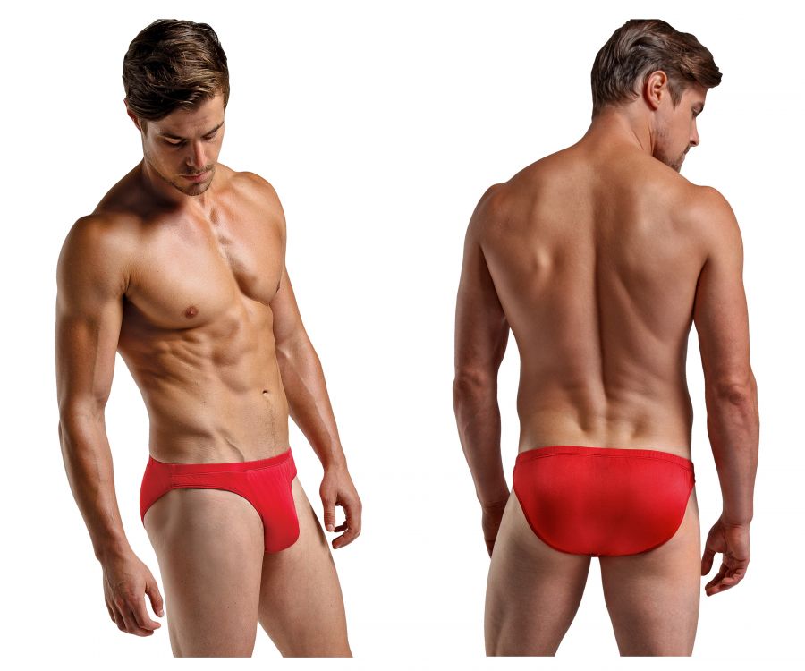 Magic Silk 6606 Silk Briefs Red
