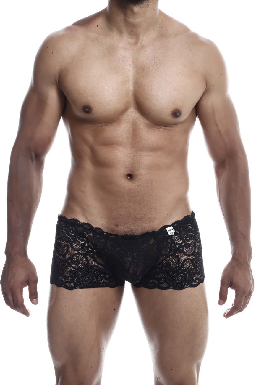 MaleBasics MBL53 Lace Trunks Black
