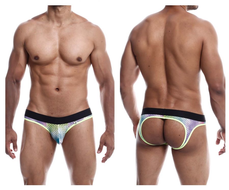 MaleBasics MBL57 Sinful Jockstrap Green Tie Dye